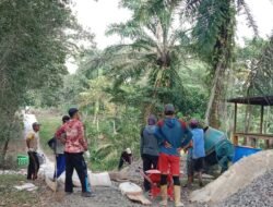 Penuhi Keinginan Masyarakat, Warga Apresiasi Pembangunan Jalan Rabat Beton Tiyuh Gilang Tunggal Makarta