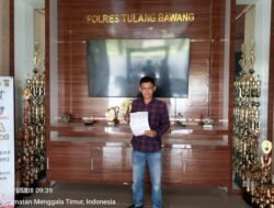 Andika Fortuba Laporkan 5 Remaja Terduga Pelaku Kekerasan Seksual Pelajar SMP Ke Polisi