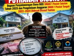 DUGAAN PENYELEWENGAN DANA BOS SMAN 1 PESISIR SELATAN MENCuat! Anggaran SMAN 1 PESISIR TENGAH 2022–2024 Juga Disorot, APH Didesak Usut Tuntas